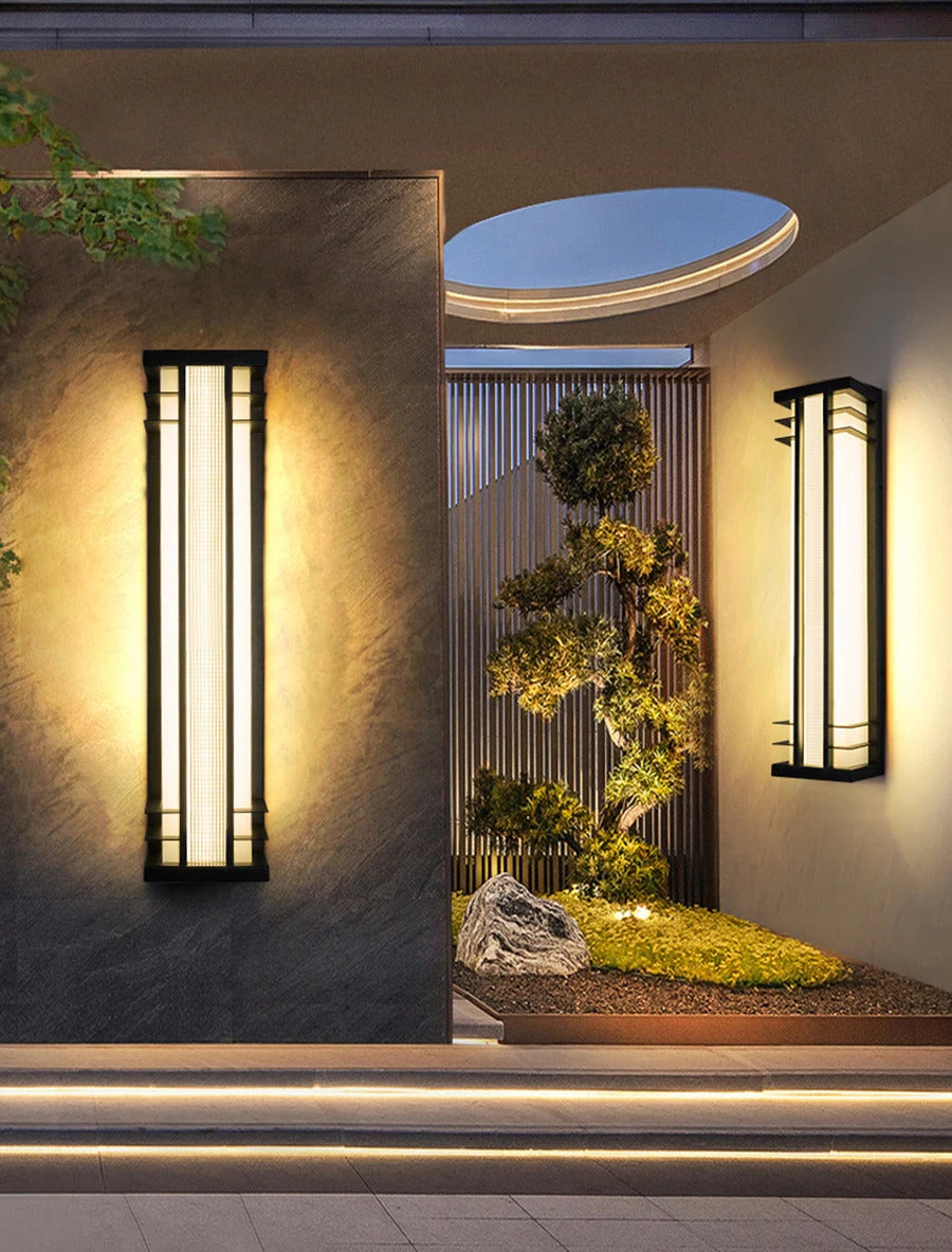 Outdoor foyer wall lamp waterproof entrance door courtyard wall light sconce lighting