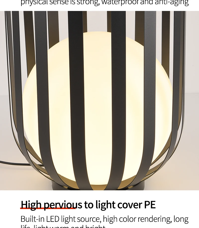 Outdoor Waterproof Lawn Lamps Solar Courtyard Balcony Garden Plant Flowerpot LED lamp