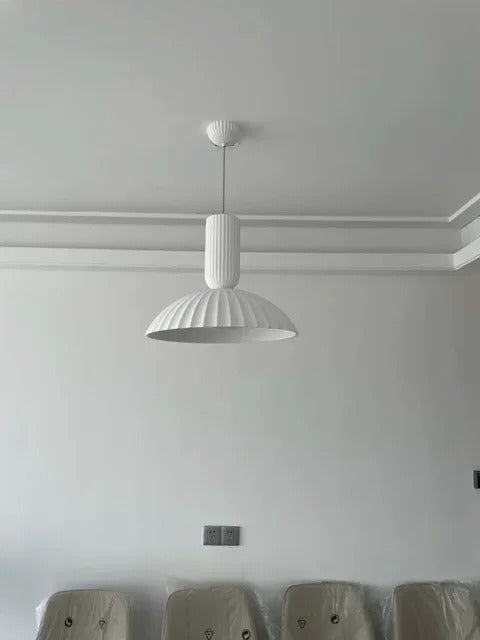 French Gypsum Pendant Light Nordic Designer Restaurant Chandelier