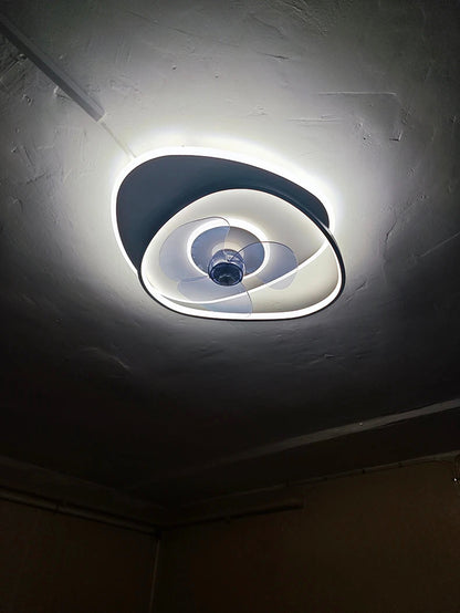 Electric Fan Light Modern LED Ceiling Lamp Living Room Light