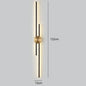 Modern Long Wall Lamp luxury minimalist black gold background LED Wall lights