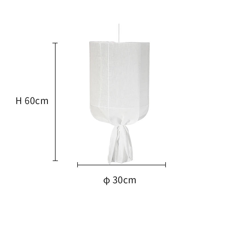 Denmark Linen Cloth Pendant Light Ay illuminate Pendant lamp