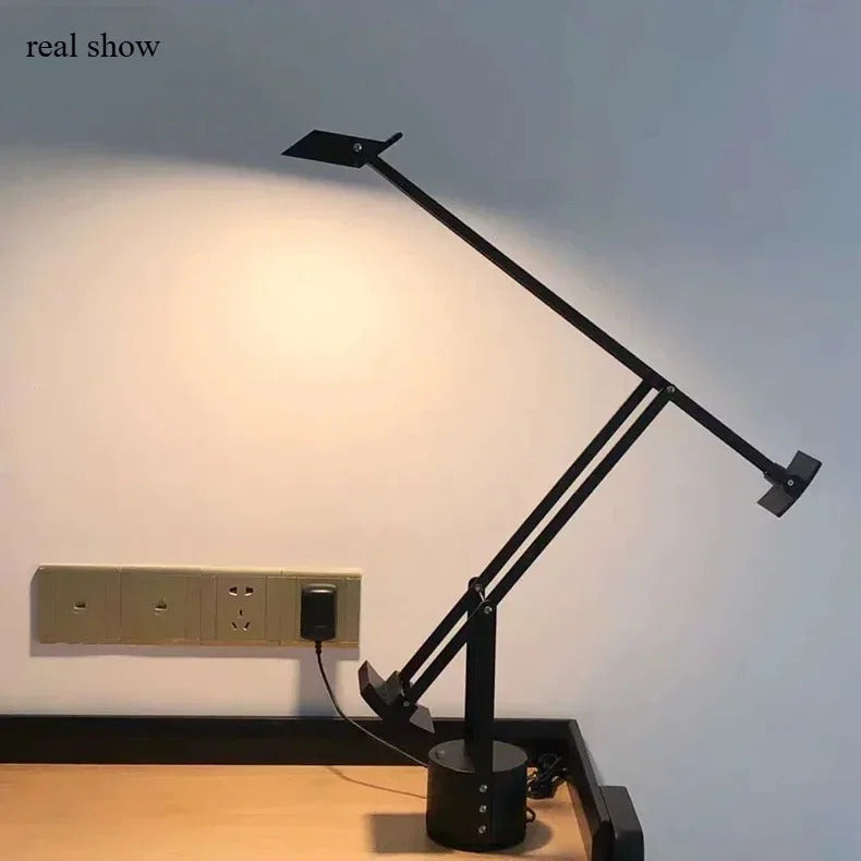Creative Black Table Lamp for The Study Room Bedroom Bedside Hotel Designer Table Light Home Decor Desk Lamp