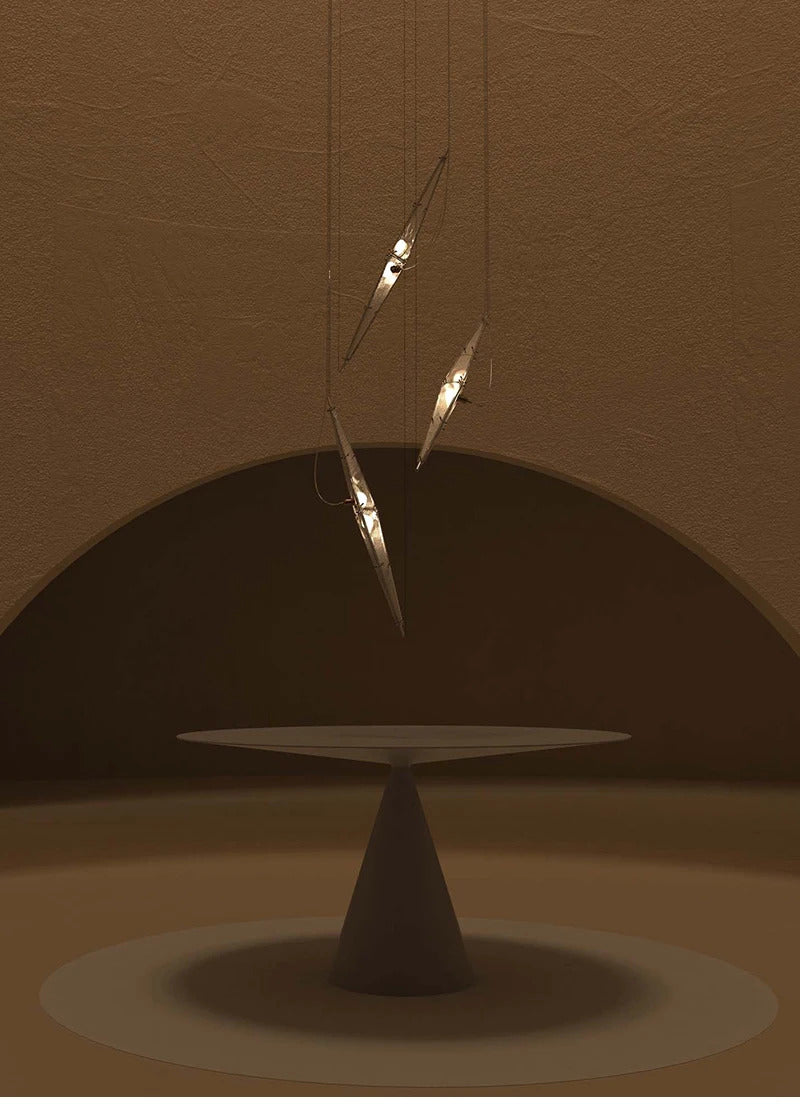 Postmodern pendant lights Designer luxury minimalist glass pendant light