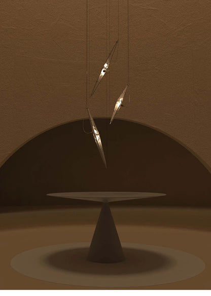 Postmodern pendant lights Designer luxury minimalist glass pendant light