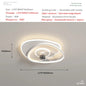 Electric Fan Light Modern LED Ceiling Lamp Living Room Light
