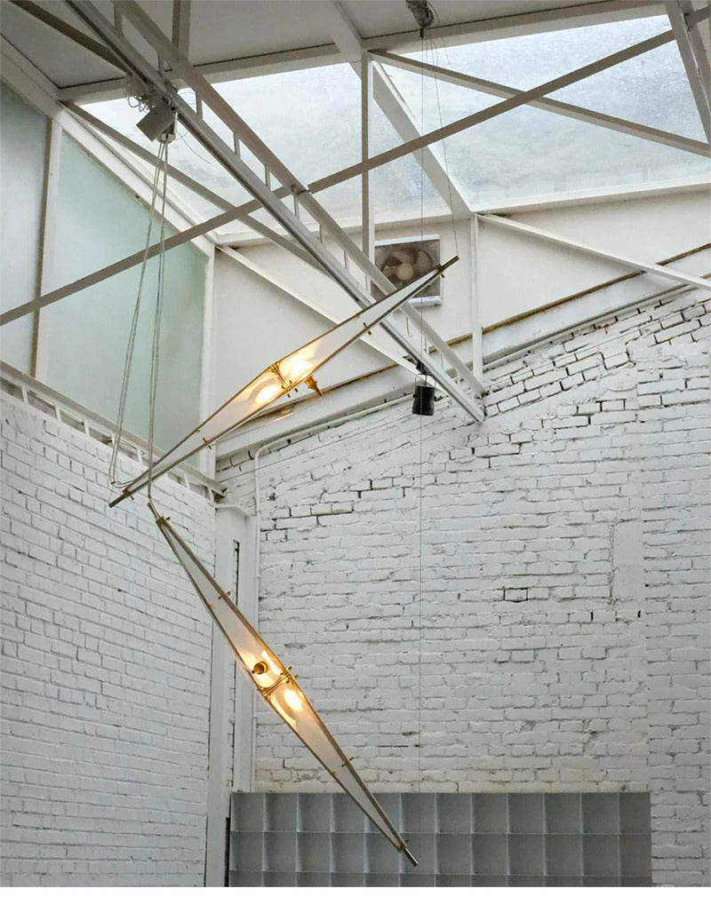 Postmodern pendant lights Designer luxury minimalist glass pendant light