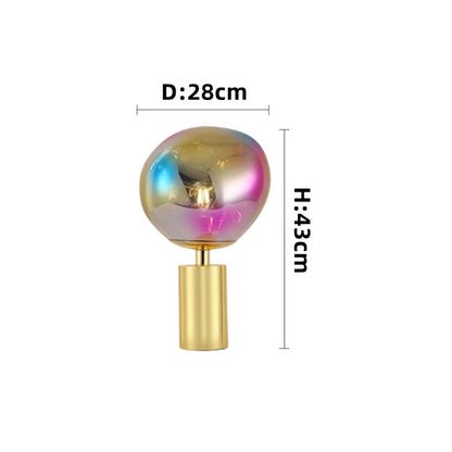 Modern Lava Lampshade LED Table Lamp Bedroom Living Room Restaurant Ambient Desk Lamp Creative Home Decoration Gifts Night Light