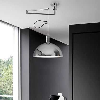 Bauhaus Telescoping Pendant Light Nordic Rocker Arm Movable swing hanging Lamps