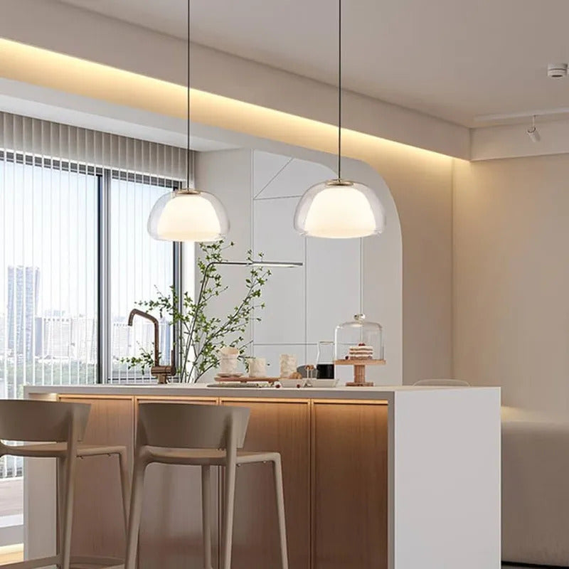 Danish Jelly Pendant lamp Bedroom bedside lamp