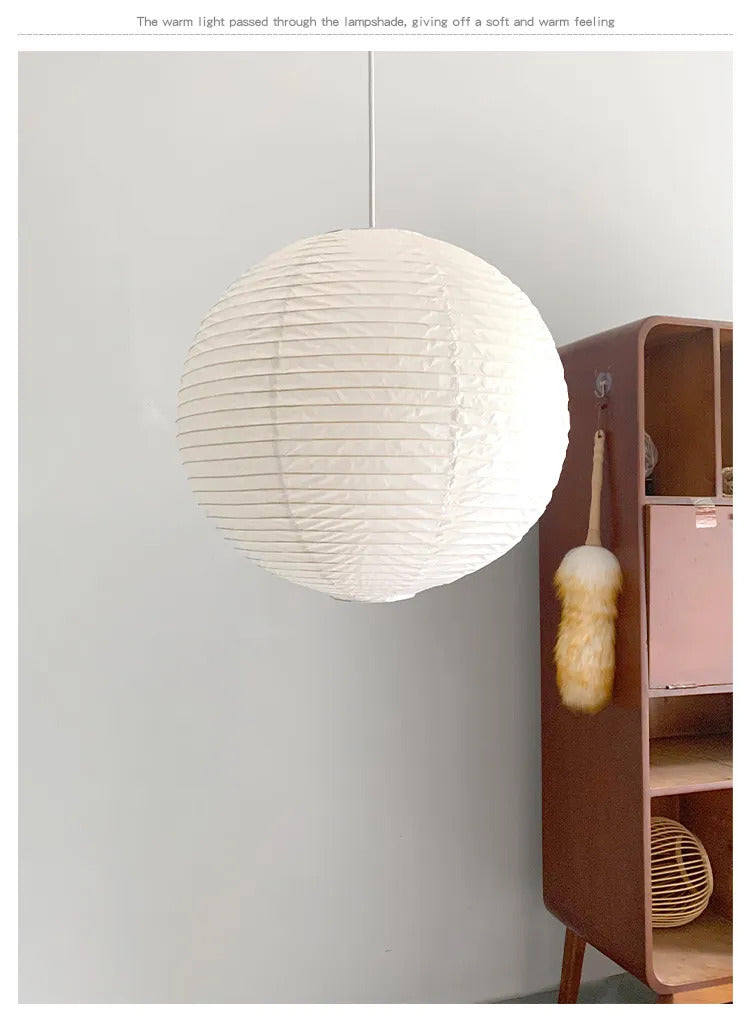 Akari Noguchi Yong Rice Paper Pendant Lights Living Room Light Fixture