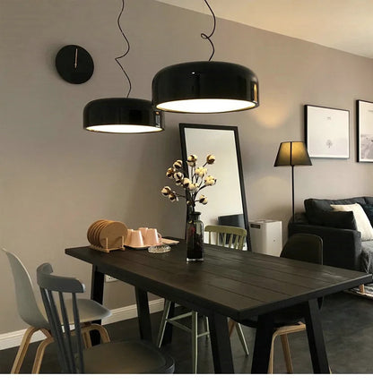 Danish pendant light minimalist Aluminum Lights Creative designer Smithfield Suspension Lamp Bedroom Indoor kitchen island light