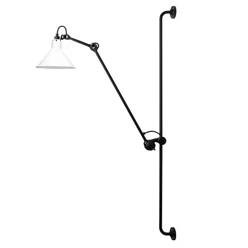 Nordic simple long black wall light Industrial Pole Swing Arm vintage Reading wall lamp