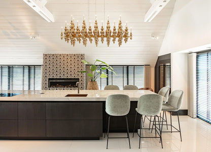 Luxury Living Room Black Chandelier Designer Tears From Moon Chandelier