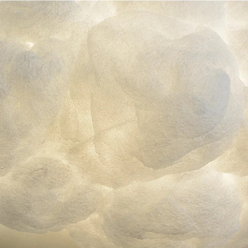 Novelty Cloud Wall Sconce Light Kids Children Bedroom Bedside Cartoon Cotton wall lamp