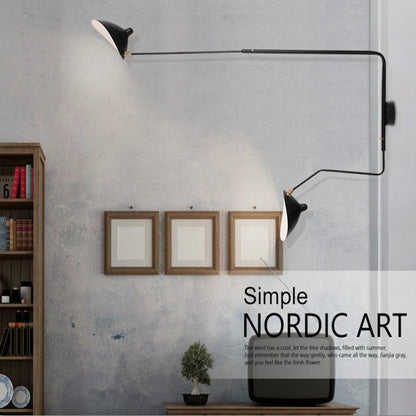 Industrial Long Pole Swing Wall lamp Nordic Spider ceiling Light Minimalist wall Sconce