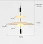 Modern Personality LED Hanging Lamp Flying Saucer Home Decor Denmark Designer Dining Table Bar Living Room UFO Pendant Lights