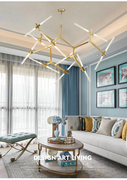 Modern Agnes Chandeliers Art Decor replica lamp