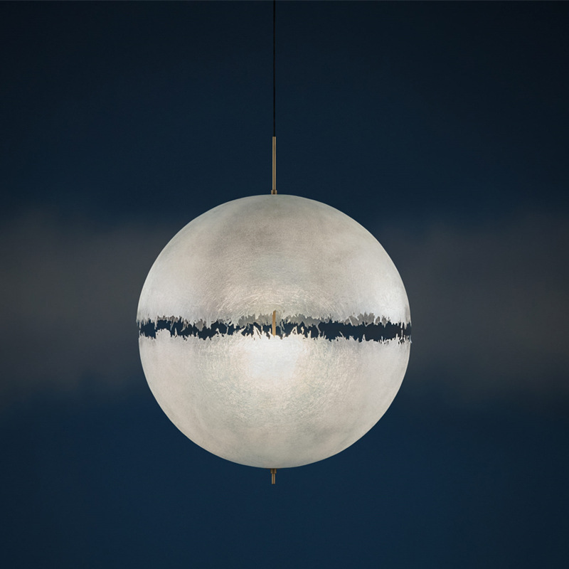 Danish design Moon Pendant light Italian Postkrisi Designer orb chandelier Atmosphere light