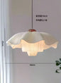 Nordic Petal Shaped French Chandelier Romantic Cream Style Pendant Lamp
