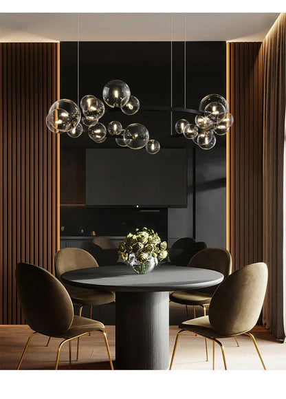 Molecule chandelier LED Modern Minimalist lustre nordic chandelier