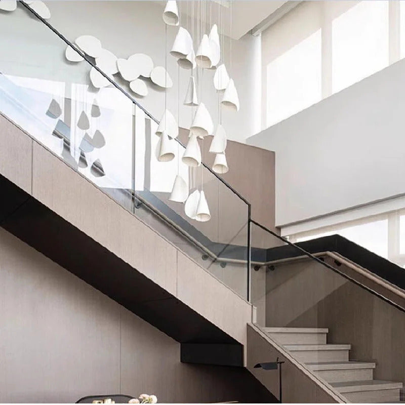 Nordic Minimalist ceramics chandelier Canada designer artistic creativity pendant lamp