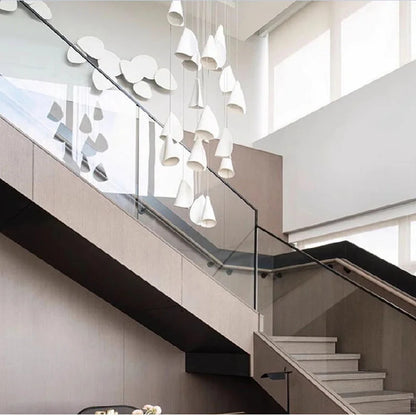 Nordic Minimalist ceramics chandelier Canada designer artistic creativity pendant lamp