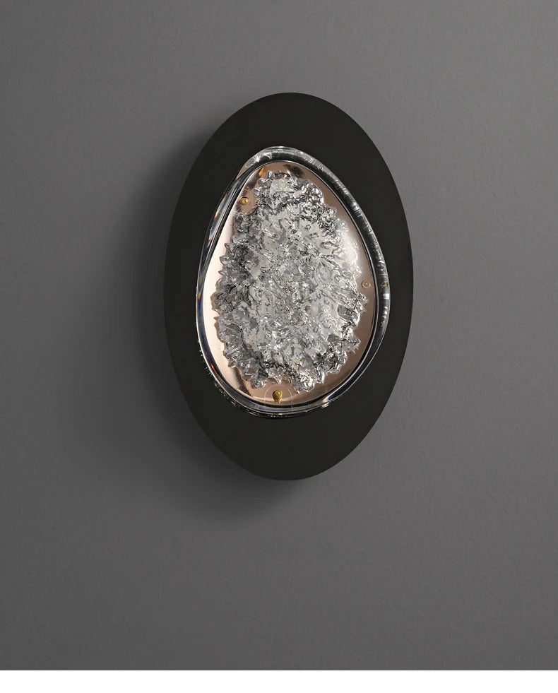 Platinum Art Wall Lamp Modern Creative Design Pebble Corridor wall lighting LED