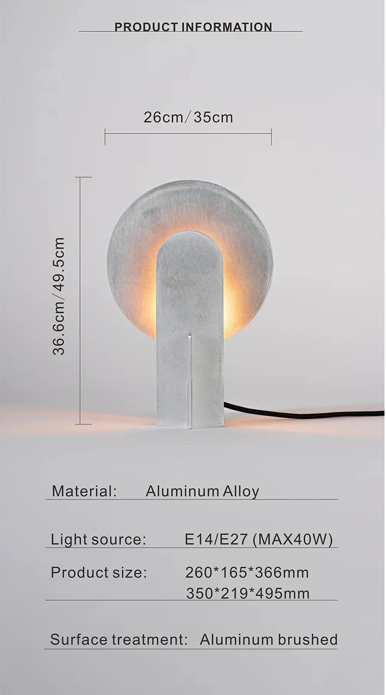 Aluminum Alloy Splicing Industrial Style Table Lamp Living Room Atmosphere Lamps Night Light  Bedroom Bedside Decor