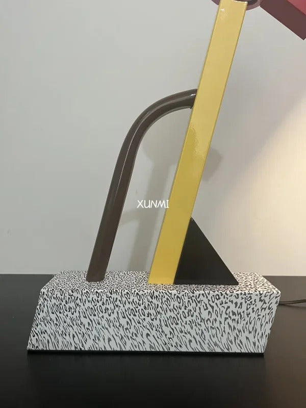 Milan Art Abstract Duck Table Lamp LED G4 Bulb Rainbow Metal Bedside Lamps Bedroom Art Children‘s Room Decorative Light Fixture