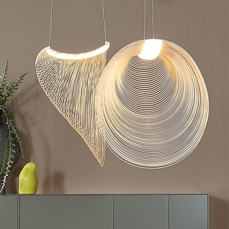 Nordic Modern Wooden Chandelier Minimalist Design Personality Pendant Lights Living Dining Room Coffee Shop Bedroom Decor Lamp