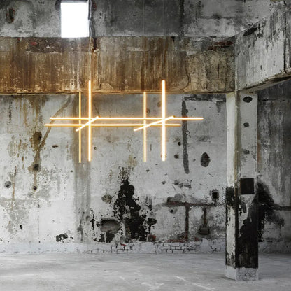 Coordinates Chandelier Modern LED Linear Ceiling Chandelier