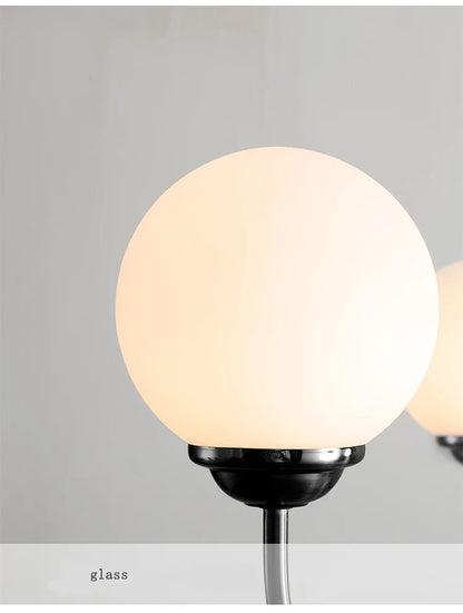 Nordic glass Pendant lamp French Gold chandelier