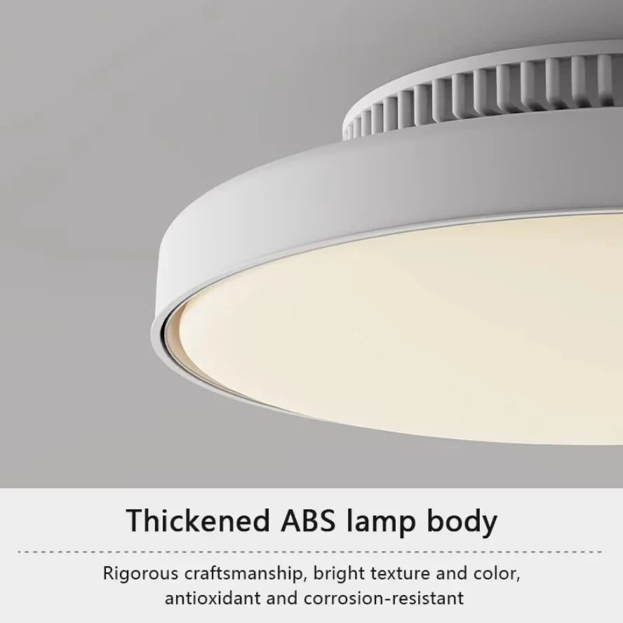 New Invisible Bladeless Ceiling Fan With Light Home Living Room Lighting