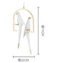 Perch Paper Chandelier LED Bird Designer Chandelier Lamp