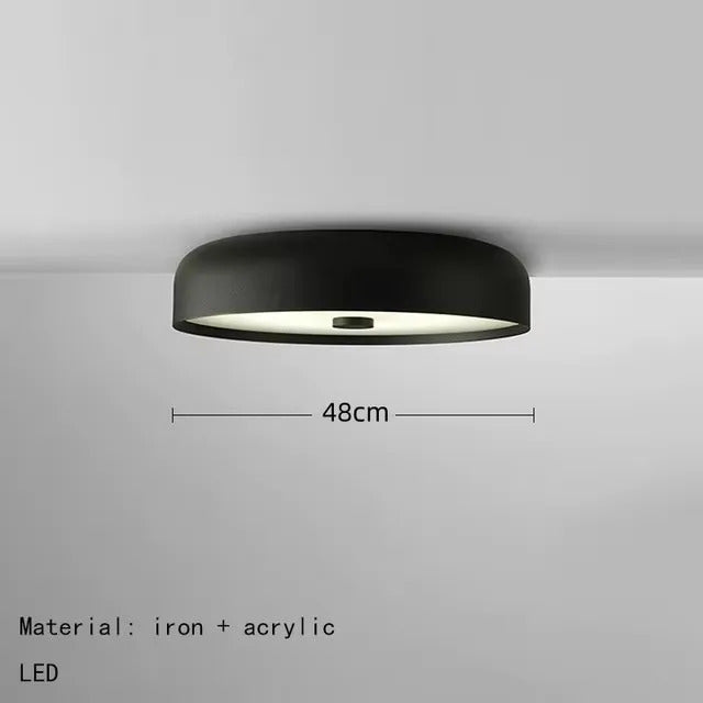 vertigo bird KAT LED ceiling light Bedroom Black White Orange Ceiling Light