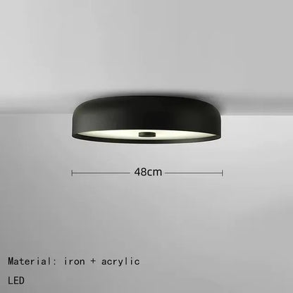 vertigo bird KAT LED ceiling light Bedroom Black White Orange Ceiling Light