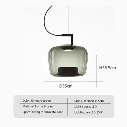 BROKIS DOUBLE Pendant Lamp bedroom bedside light