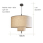 Market Set Pebble Pendant Light Bohemia fabric Pendant lamp
