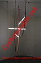 Duplex Leather Chandelier Restaurant staircase chandelier