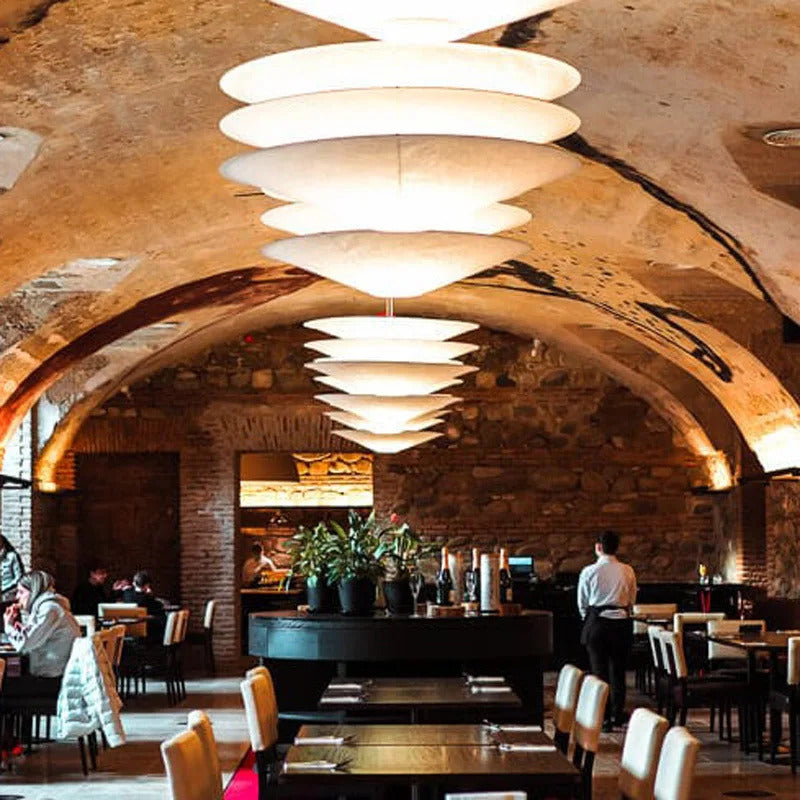 Designer Wabi Sabi Pendant Light Japanese Paper Pendant Lamp