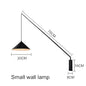 Nordic black Fishing simple Wall lamp Swing long Arm wall light loft sconce lighting