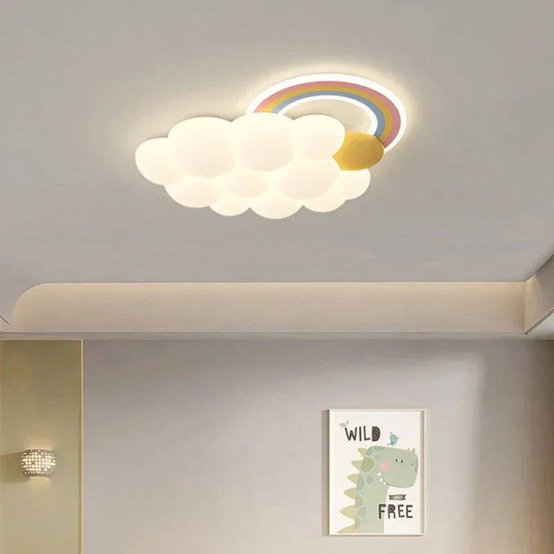 Cloud Child Stylish Ceiling Lights Bedroom Home Decor Lighting Luster Fixture