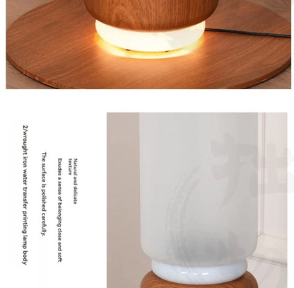 Italy Design LED Floor Lights Heavy Glass Modern Bright Floor Lamps