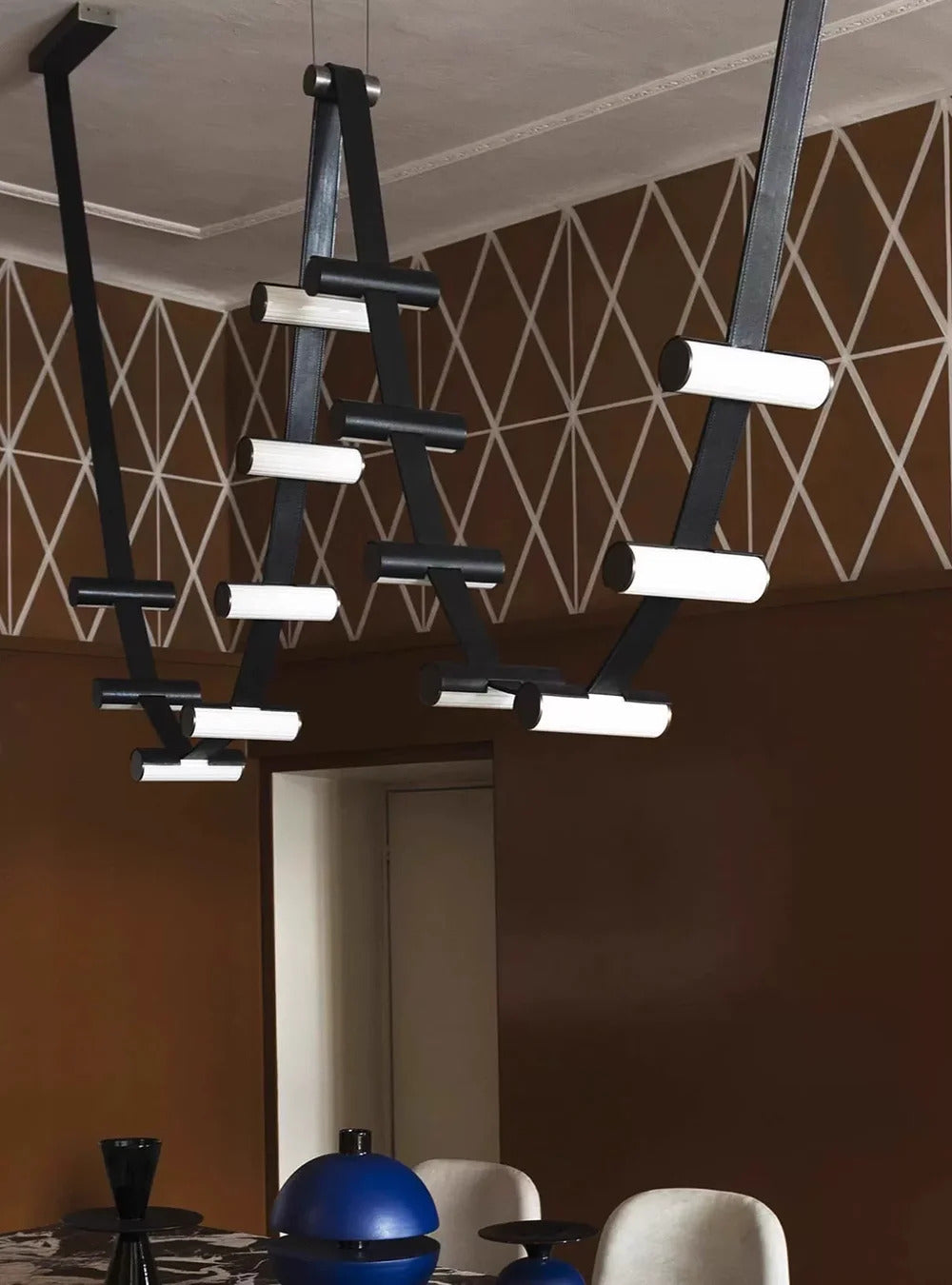 Nordic Leather Chandelier Designer Lighting