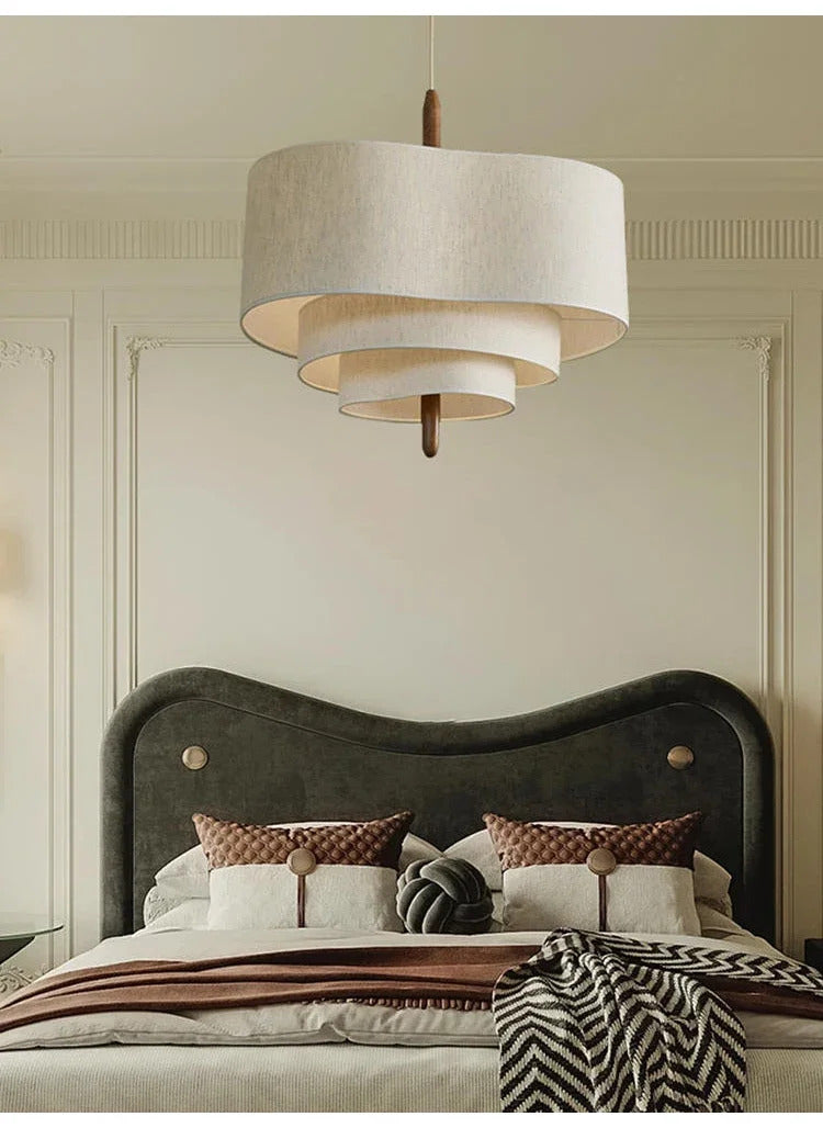 Market Set Pebble Pendant Light Bohemia fabric Pendant lamp