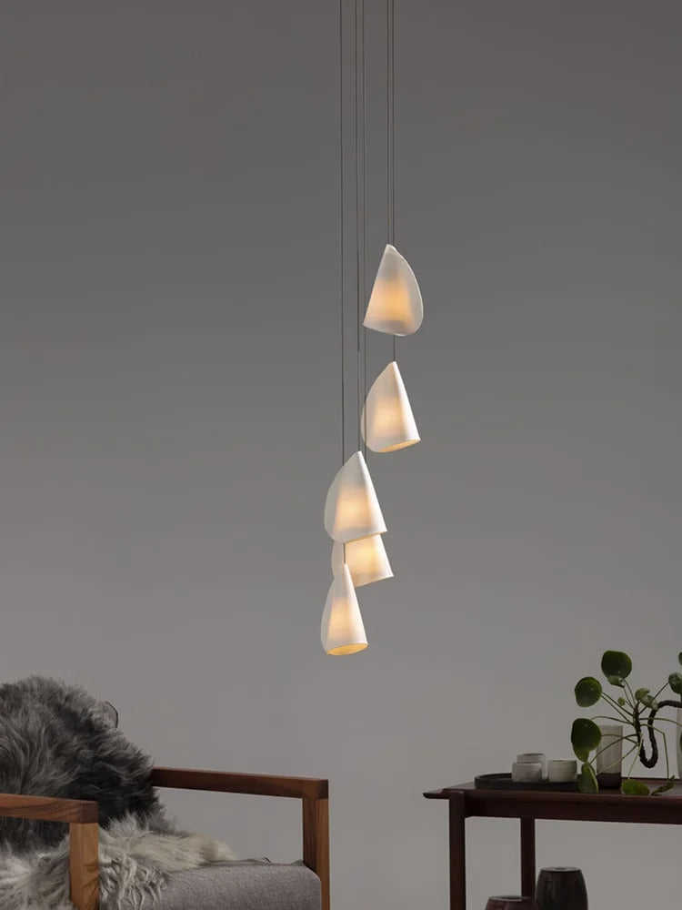 Nordic Minimalist ceramics chandelier Canada designer artistic creativity pendant lamp