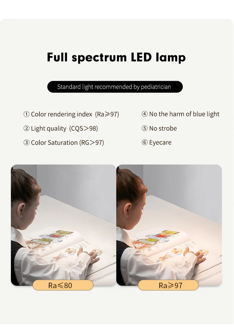 Dining table light modern chandelier Round Reading Desk Light