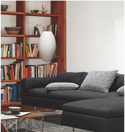 Nelson bubble table lamp wabi sabi white Silk floor light Danish designer Living Room Sofa Side Bedroom Bedside Led Standing Lam