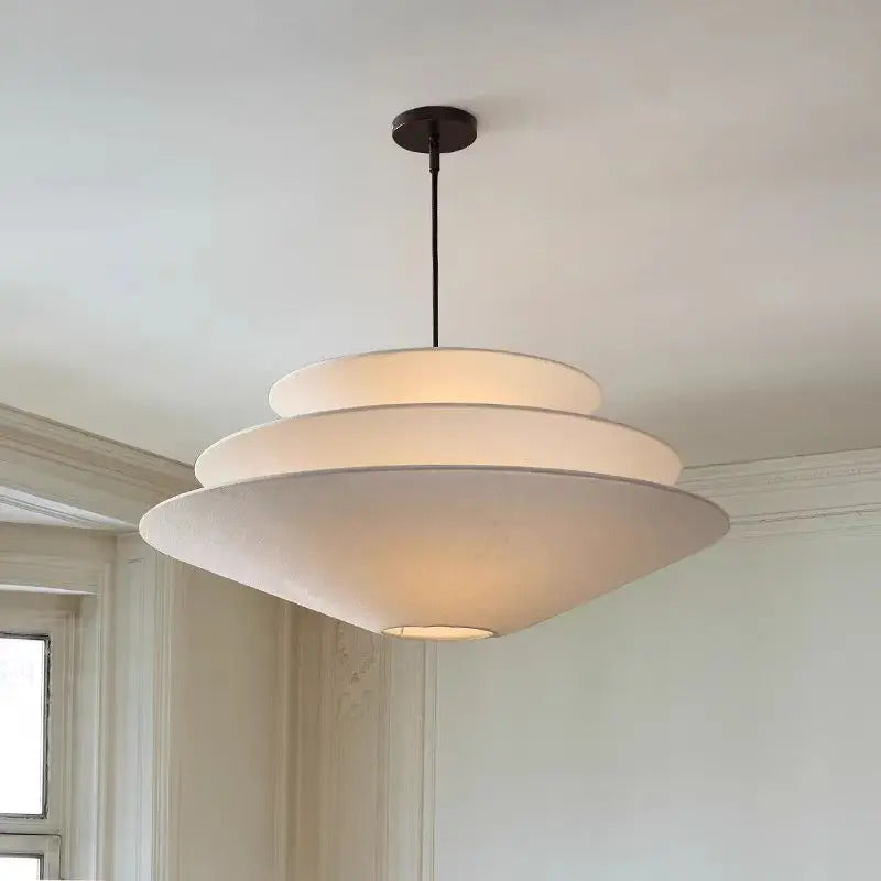 Gull Pendant Light Creative Umbrella Fabric Pendant Lamp